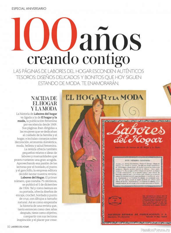 Коллекция проектов для рукодельниц в журнале &laquo;Labores del hogar №796 2026&raquo;