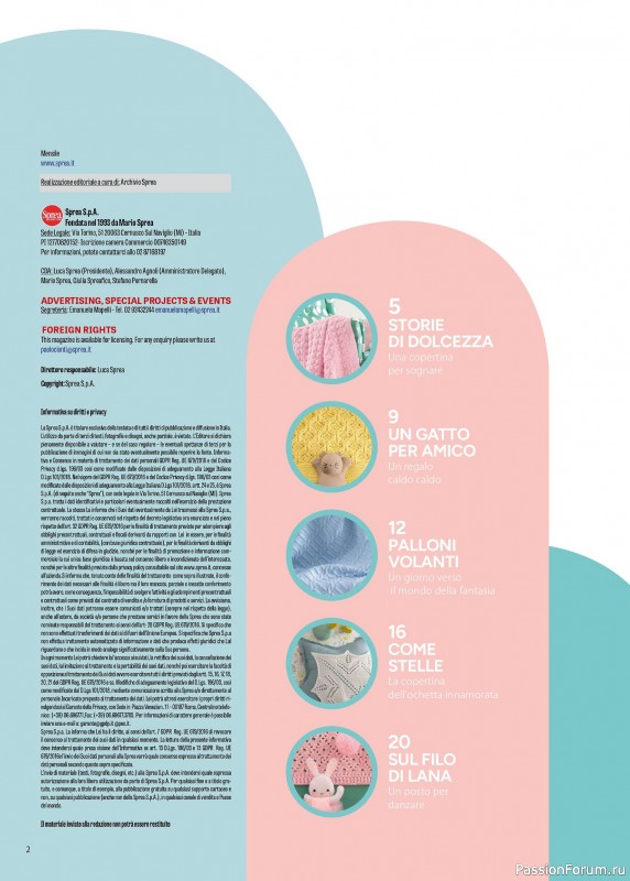 Коллекция проектов для рукодельниц в журнале &laquo;Mani di Fata Speciale №4 2025&raquo;