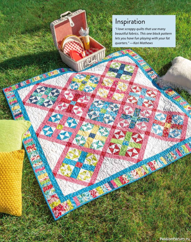 Коллекция проектов для рукодельниц в журнале &laquo;Quilter's World Specials - Late Spring 2026&raquo;