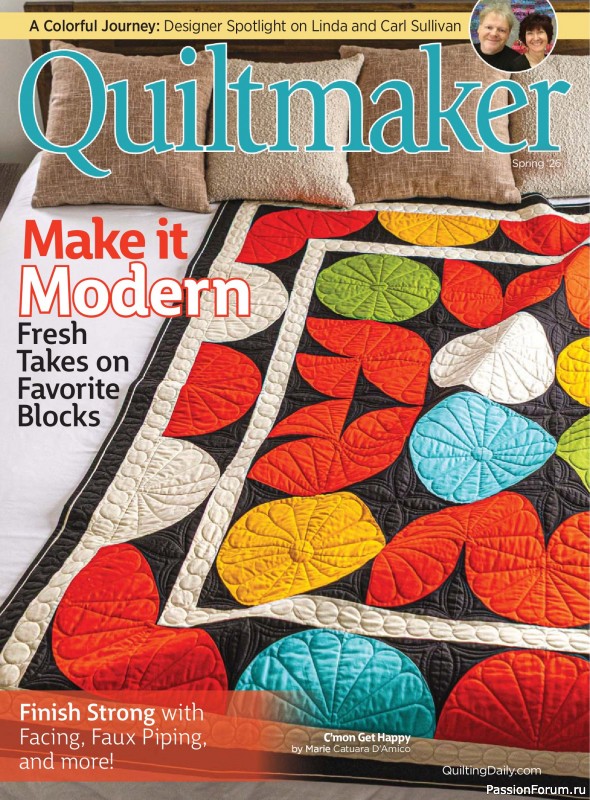 Коллекция проектов для рукодельниц в журнале «Quiltmaker №224 2026»