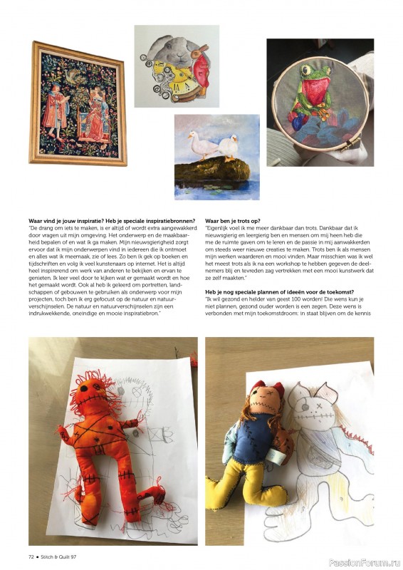 Коллекция проектов для рукодельниц в журнале «Stitch & Quilt №97 2026»