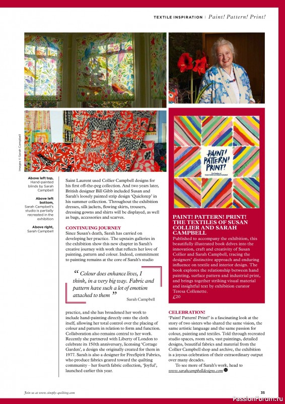 Коллекция проектов для рукодельниц в журнале &laquo;Todays Quilter №143 2026&raquo;