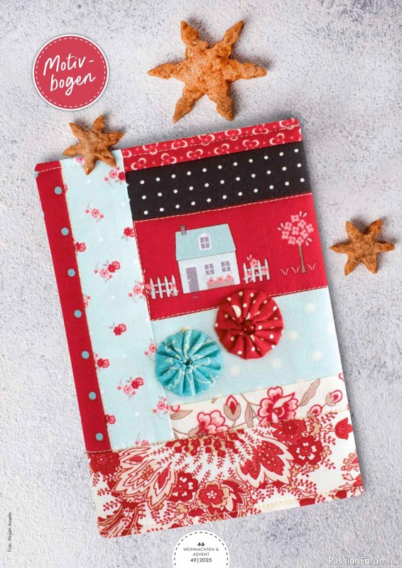 Коллекция проектов для рукодельниц в журнале «Weihnachten & Advent - selber machen №49 2025»