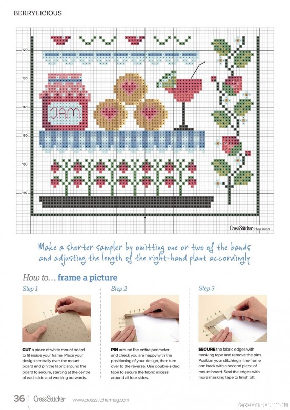 Коллекция вышивки в журнале «CrossStitcher №383 2022»