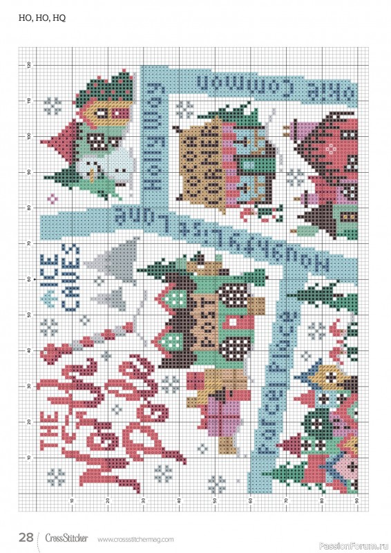 Коллекция вышивки в журнале &laquo;CrossStitcher №442 2026&raquo;