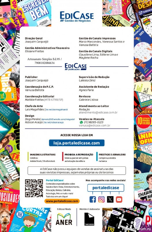 Вязаные проекты крючком в журнале &laquo;Artesanato Simples Ed.95 2026&raquo;