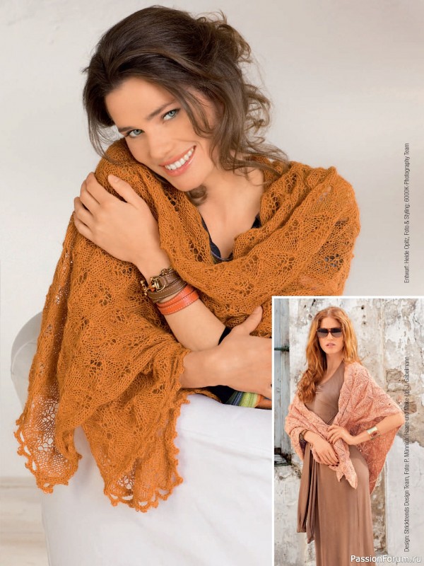 Вязаные проекты спицами в журнале «Hundert Seiten voller Ideen №4 2025»