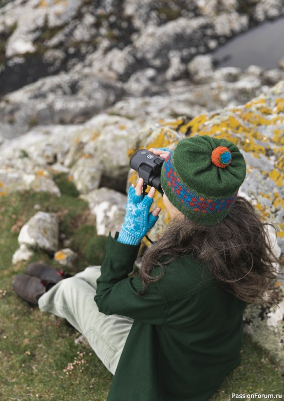 Вязаные проекты в книге «Grand Shetland Adventure Knits». Часть 2
