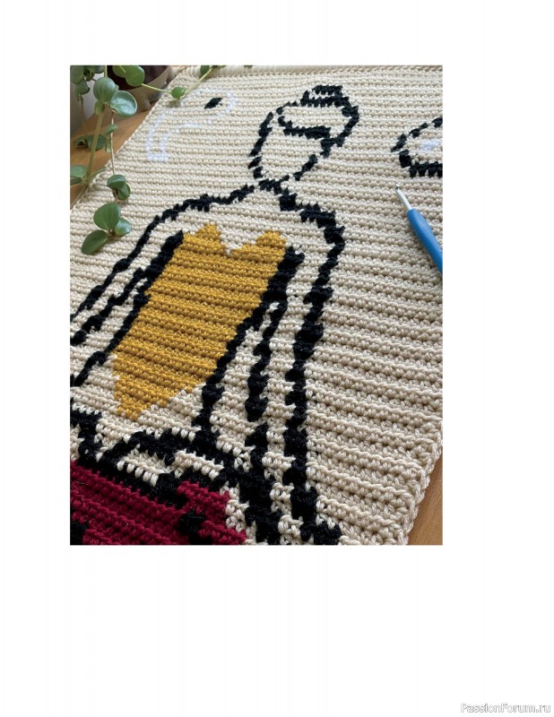 Вязаные проекты в книге «Modern Crochet Tapestries»