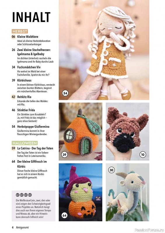 Вязаные проекты в журнале «Hakeln Best of Amigurumi №22 2025»