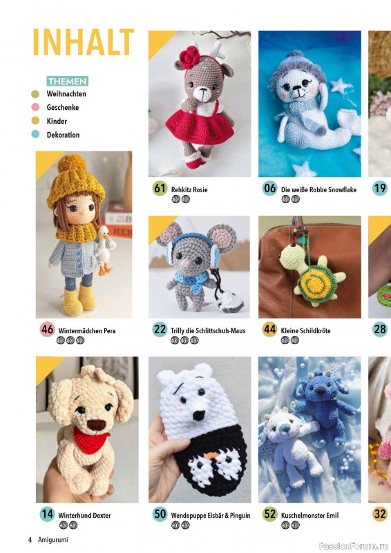 Вязаные проекты в журнале «Hakeln Best of Amigurumi №24 2025»