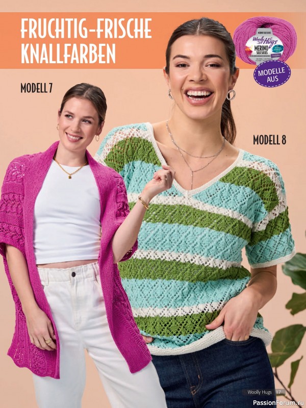 Вязаные проекты в журнале &laquo;Woolly Hugs Maschenwelt №3 2026&raquo;