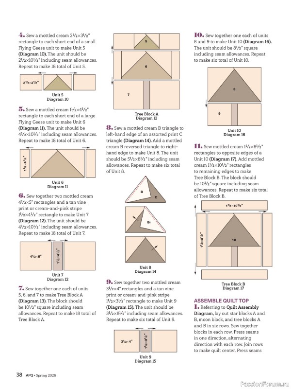 Коллекция проектов для рукодельниц в журнале &laquo;American Patchwork & Quilting №199 2026&raquo;