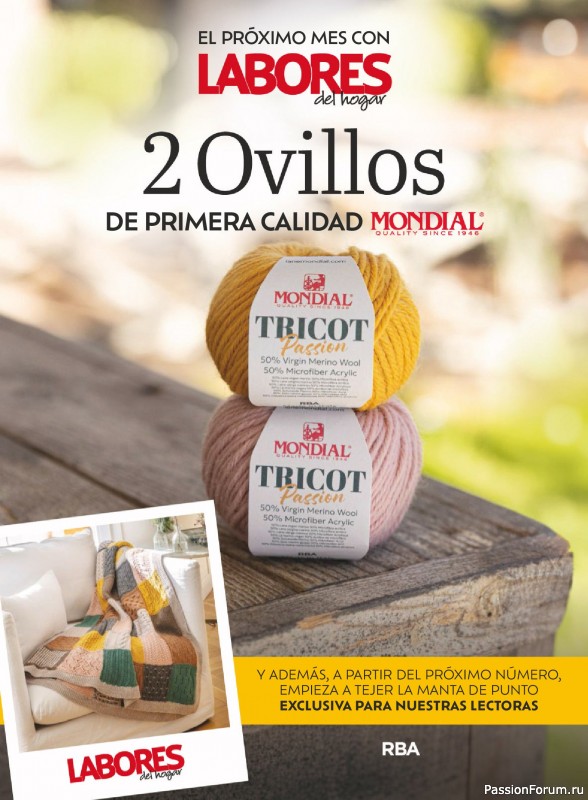 Коллекция проектов для рукодельниц в журнале &laquo;Labores del hogar №794 2026&raquo;