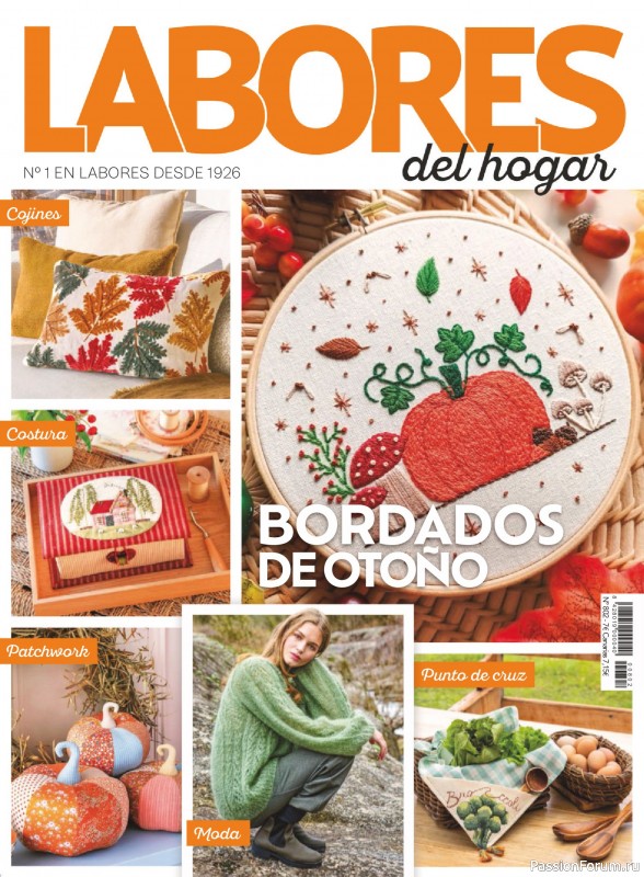 Коллекция проектов для рукодельниц в журнале &laquo;Labores del hogar №802 2026&raquo;