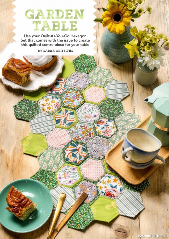Коллекция проектов для рукодельниц в журнале «Love Patchwork & Quilting №153 2025»