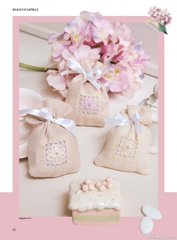 Коллекция проектов для рукодельниц в журнале &laquo;Mani di Fata - Aprile 2026&raquo;