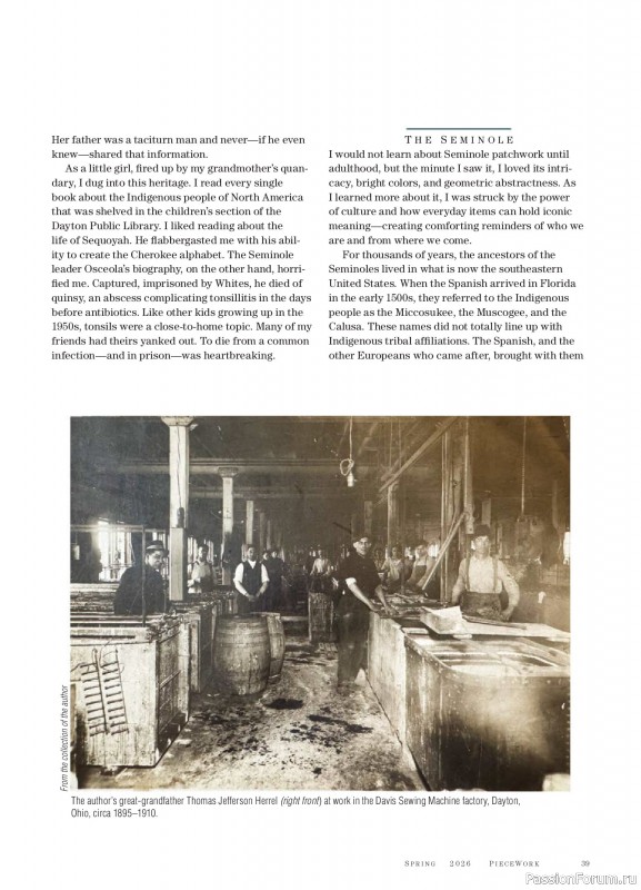 Коллекция проектов для рукодельниц в журнале &laquo;PieceWork - Spring 2025&raquo;