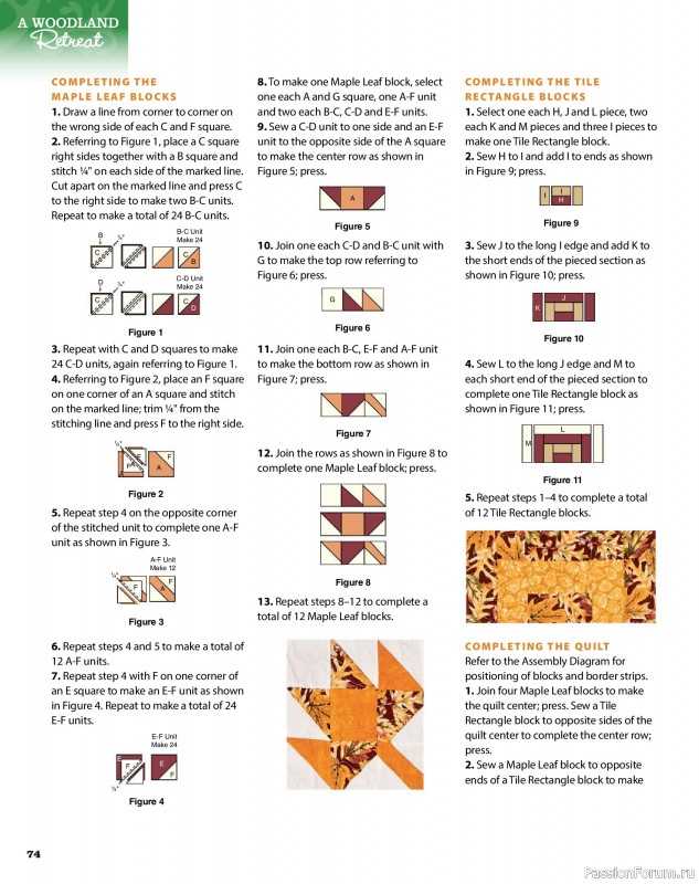 Коллекция проектов для рукодельниц в журнале «Quilter's World - Autumn 2026»