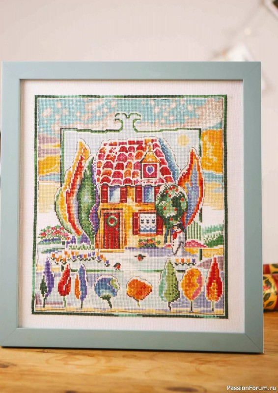 Коллекция вышивки в журнале «Cross Stitch Gold - Christmas 2024»