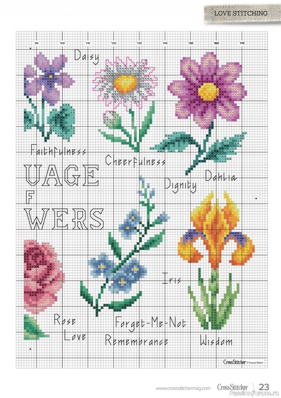 Коллекция вышивки в журнале «CrossStitcher №394 2023»