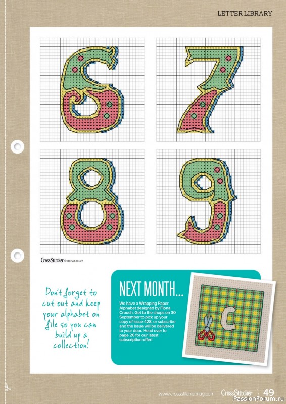 Коллекция вышивки в журнале «CrossStitcher №427 2025»