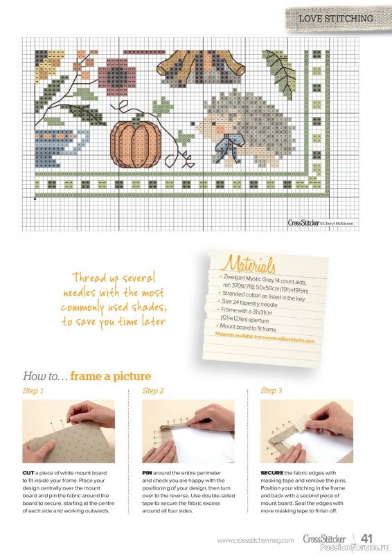 Коллекция вышивки в журнале «CrossStitcher №440 2026»