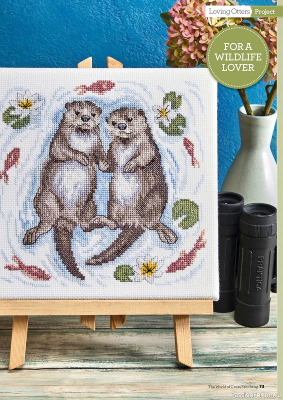 Коллекция вышивки в журнале &laquo;The World of Cross Stitching №370 2026&raquo;