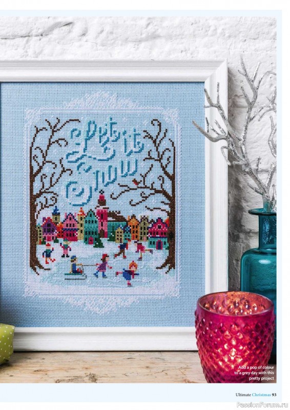 Коллекция вышивки в журнале «Ultimate CrossStitch – Christmas 2026»