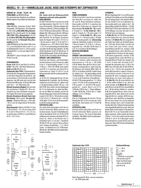 Вязаные модели для детей в журнале «Baby Maschenmode №67 2025»