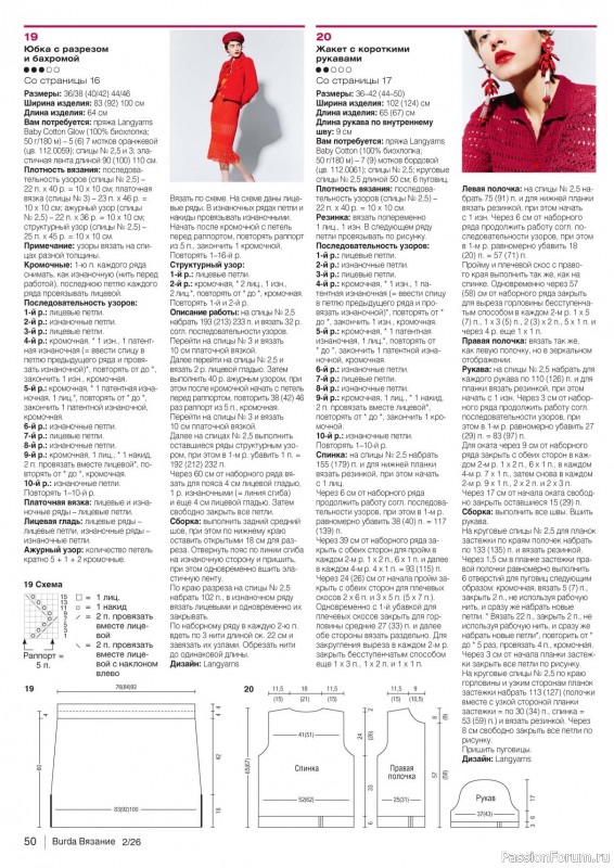 Вязаные модели в журнале «B-Вязание №2 2026»