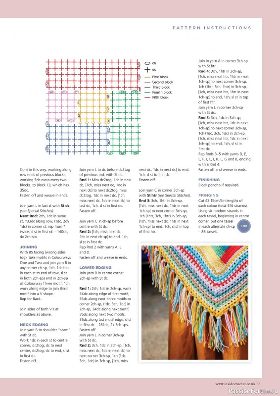 Вязаные проекты крючком в журнале «Inside Crochet №156 2023»