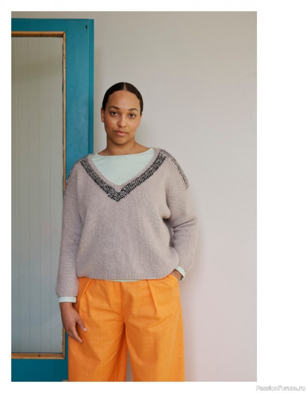 Вязаные проекты спицами в журнале «Laine Magazine №22 2024 Autumn»