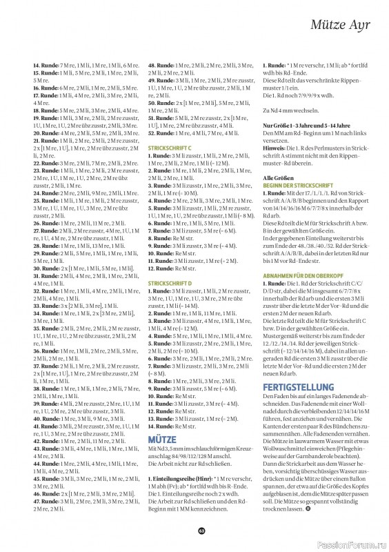 Вязаные проекты спицами в журнале &laquo;The Knitter №80 2026 Germany&raquo;