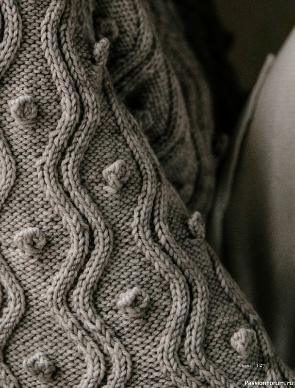 Вязаные проекты в книге «Contrasts Textured Knitting»