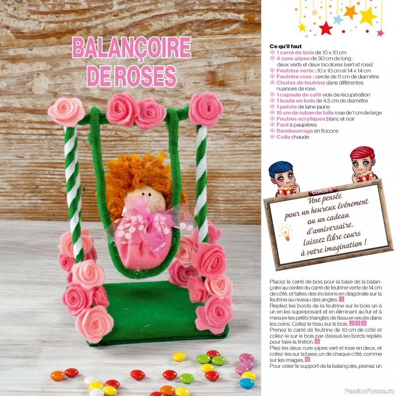 Вязаные проекты в журнале &laquo;Creer avec Creative Mamy - Fevrier-Mars 2026&raquo;