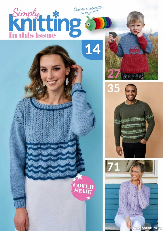Вязаные проекты в журнале &laquo;Simply Knitting №276 2026&raquo;