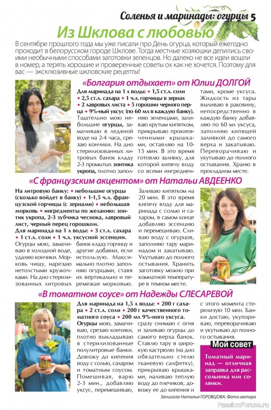 Коллекция кулинарных рецептов в журнале «Сваты. Заготовки №8 2026»