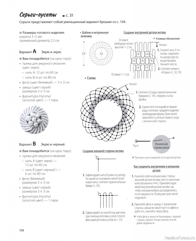 Коллекция проектов для рукодельниц в книге &laquo;Японское ажурное макраме&raquo;