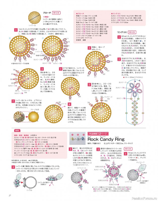 Коллекция проектов для рукодельниц в журнале «Beads Friend - Spring 2026»