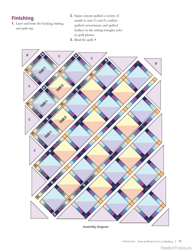 Коллекция проектов для рукодельниц в журнале «Fons & Porter's Love of Quilting - Winter 2026»