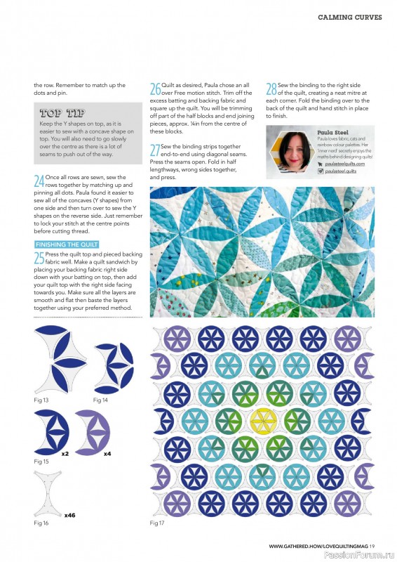 Коллекция проектов для рукодельниц в журнале &laquo;Love Patchwork & Quilting №158 2025&raquo;