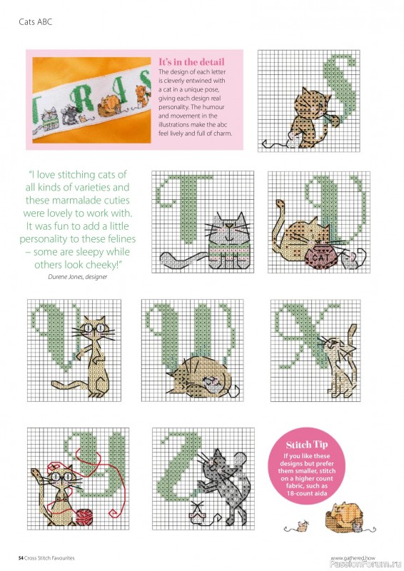 Коллекция вышивки в журнале &laquo;Cross Stitch Favourites №45 2026&raquo;