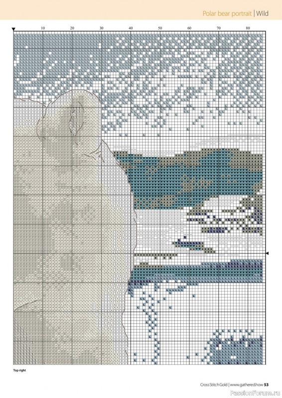 Коллекция вышивки в журнале «Cross Stitch Gold - Animal Collection 2023»
