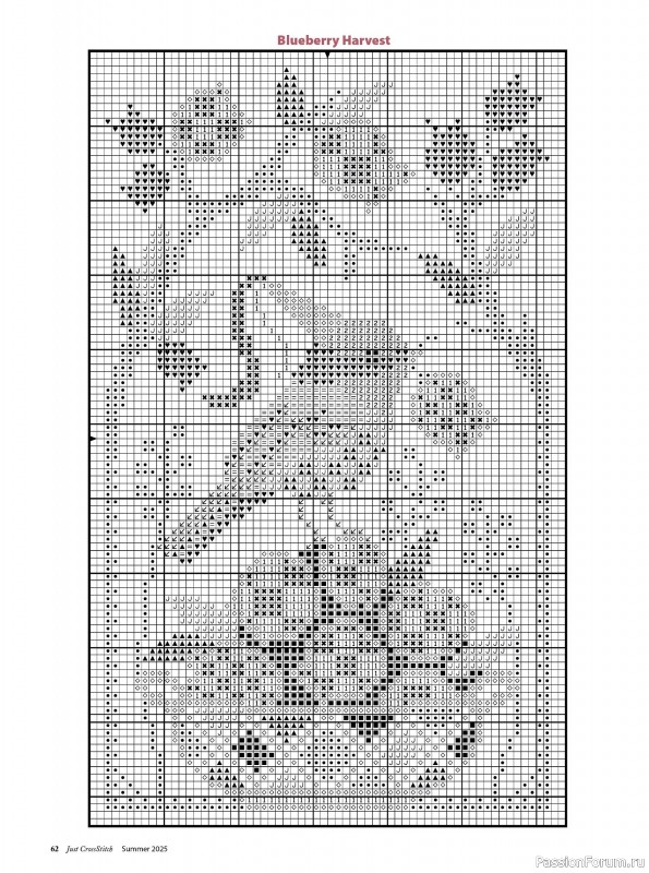 Коллекция вышивки в журнале «Just CrossStitch - Summer 2025»