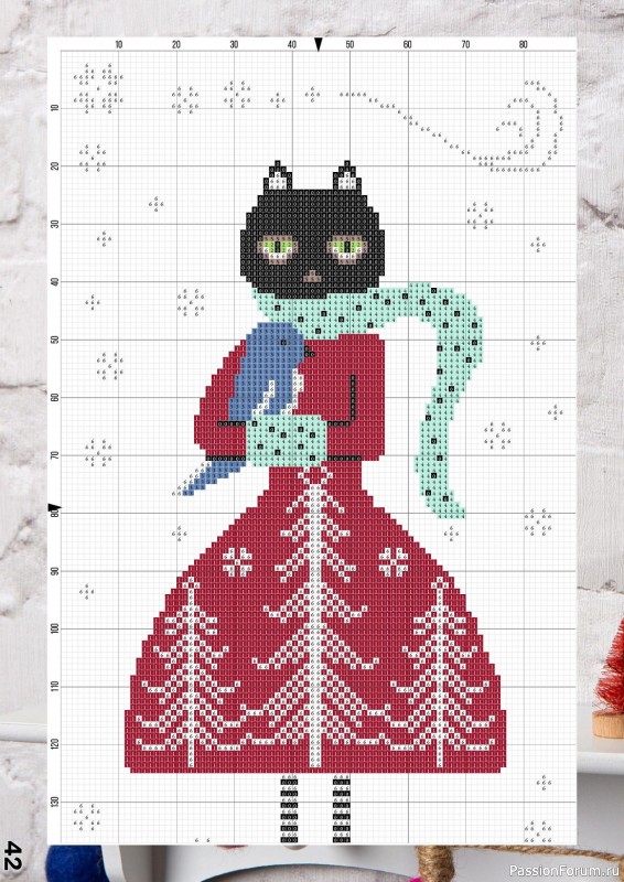 Коллекция вышивки в журнале «XStitch Magazine №24 2023»