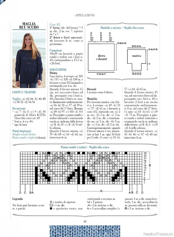 Вязаные модели в журнале «Piu Maglia №34 2023»