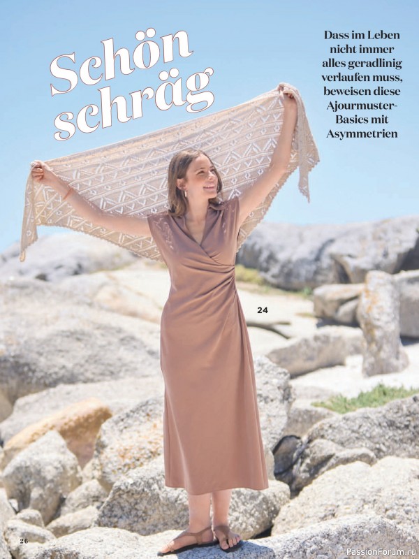 Вязаные модели в журнале &laquo;Sabrina №6 2026 German&raquo;