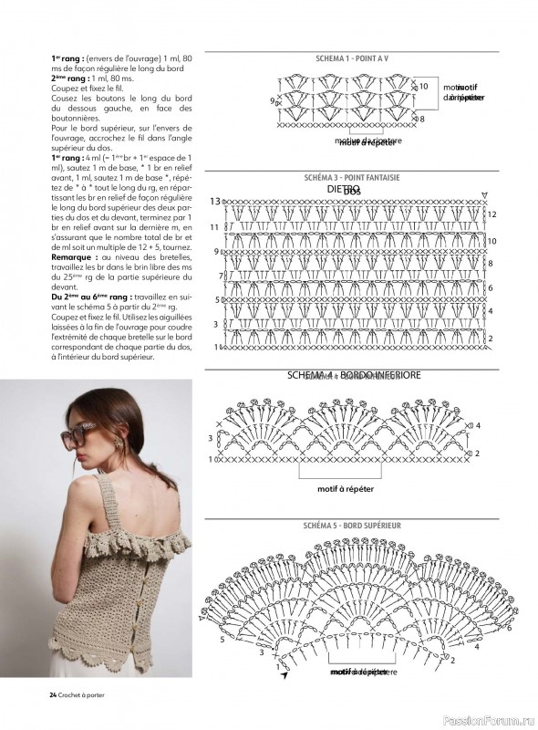 Вязаные проекты крючком в журнале &laquo;Crochet a porter №7 2026&raquo;