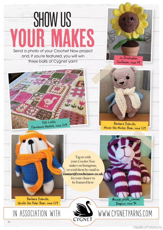Вязаные проекты крючком в журнале &laquo;Crochet Now №131 2026&raquo;